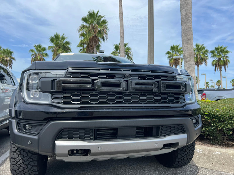 FORD Grille Letter Overlays - 2024+ Ranger Raptor