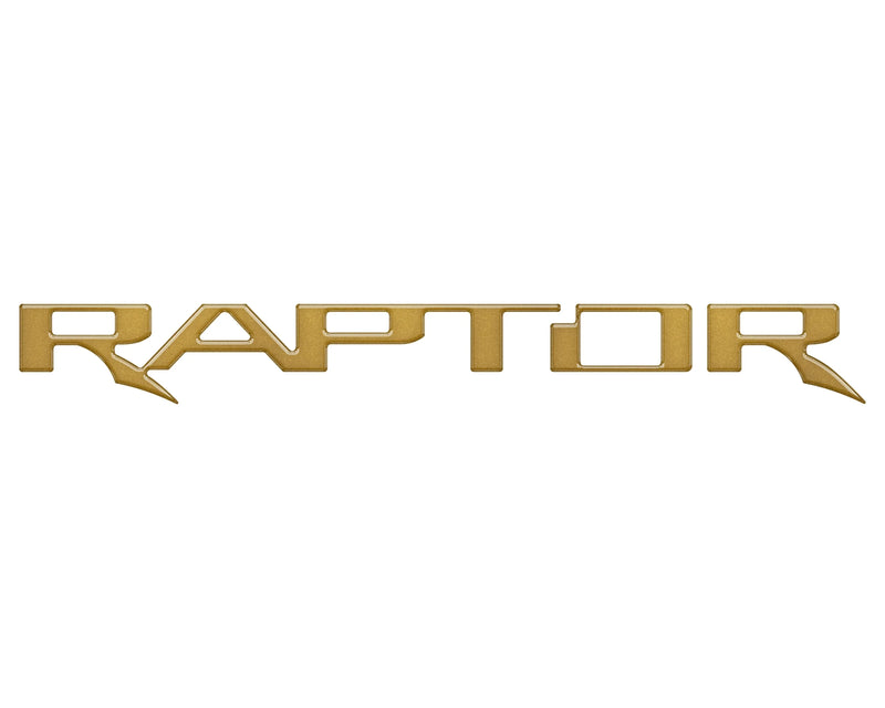 RAPTOR Tailgate Emblem Inserts - 2024+ Ranger Raptor