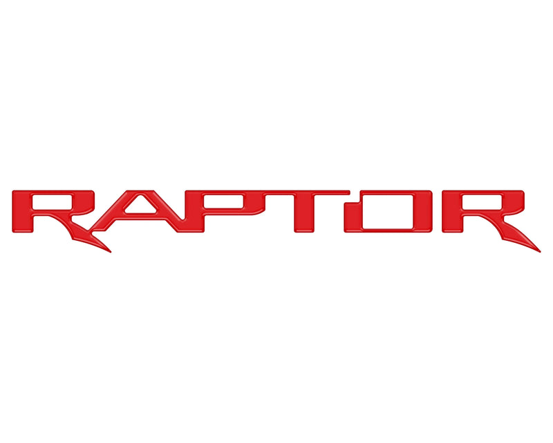 RAPTOR Tailgate Emblem Inserts - 2024+ Ranger Raptor