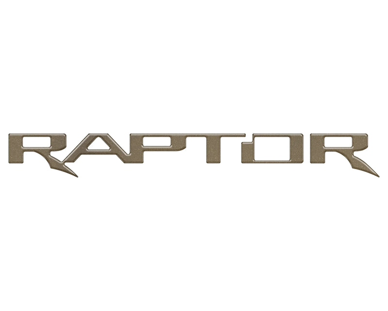 RAPTOR Tailgate Emblem Inserts - 2024+ Ranger Raptor