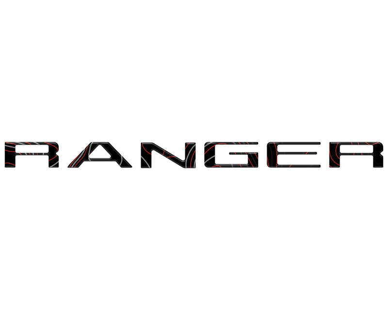 Domed Hood Lettering Kit - 2024 Ranger (Non-Raptor)