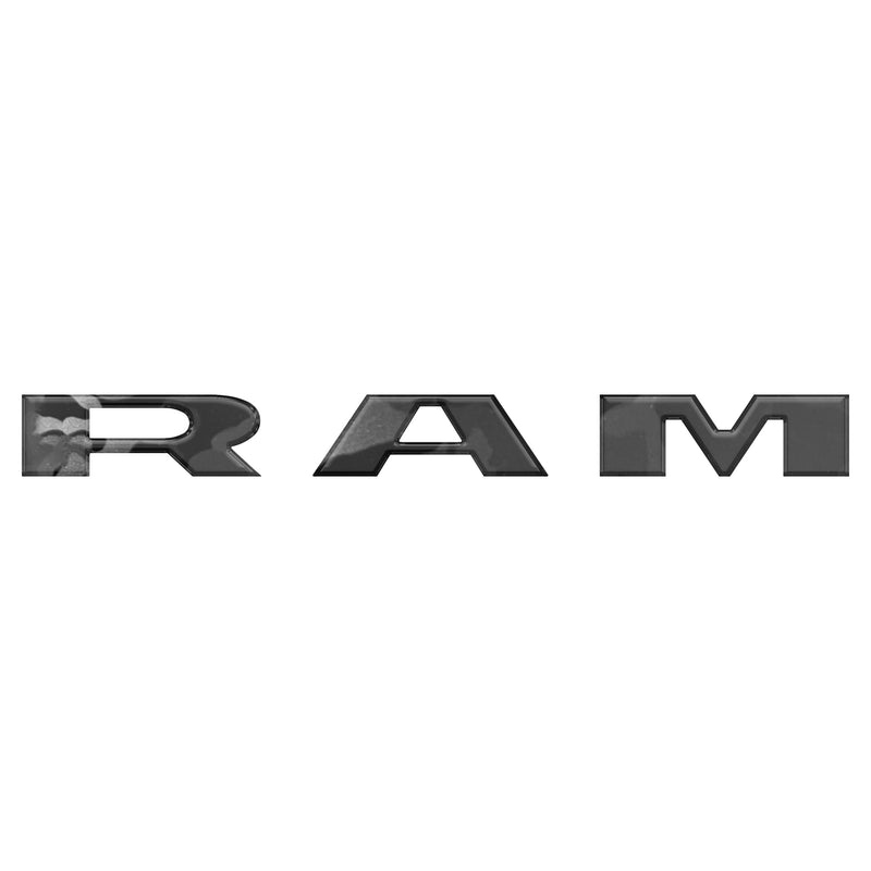 Domed Grille Letter Overlays - 2025+ Ram 1500/2500/3500 (non RHO)