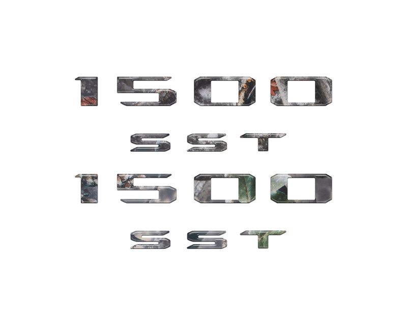 Domed Hood Letter Overlays - 2025+ Ram 1500