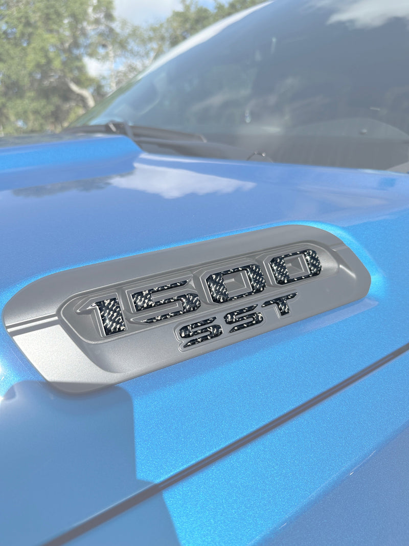 Domed Hood Letter Overlays - 2025+ Ram 1500