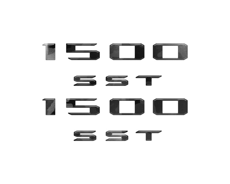 Domed Hood Letter Overlays - 2025+ Ram 1500