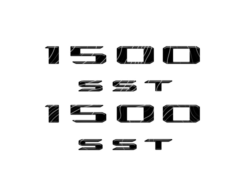 Domed Hood Letter Overlays - 2025+ Ram 1500