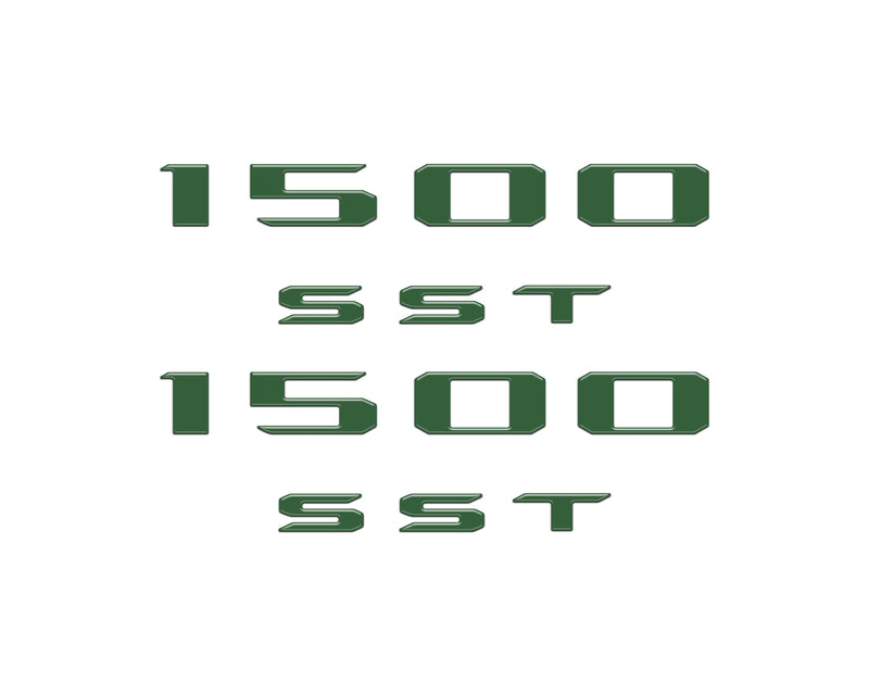 Domed Hood Letter Overlays - 2025+ Ram 1500