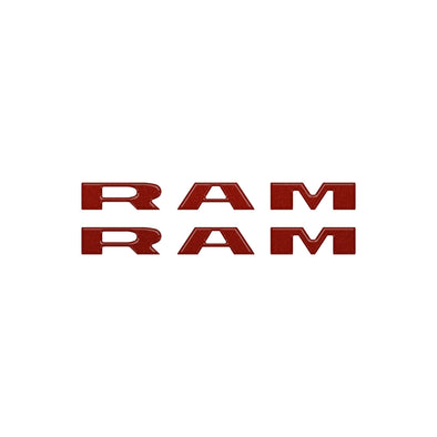 Ram 1500 TRX Hood Decal Inner Letter Inserts Overlay – Vinyl, Fits 2021-2024 - View #2