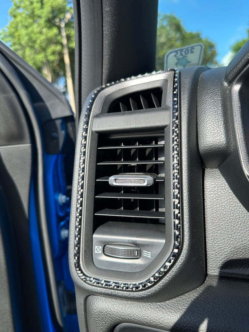 Domed AC Vent Accent Trim - 2025+ Ram 1500/2500/3500