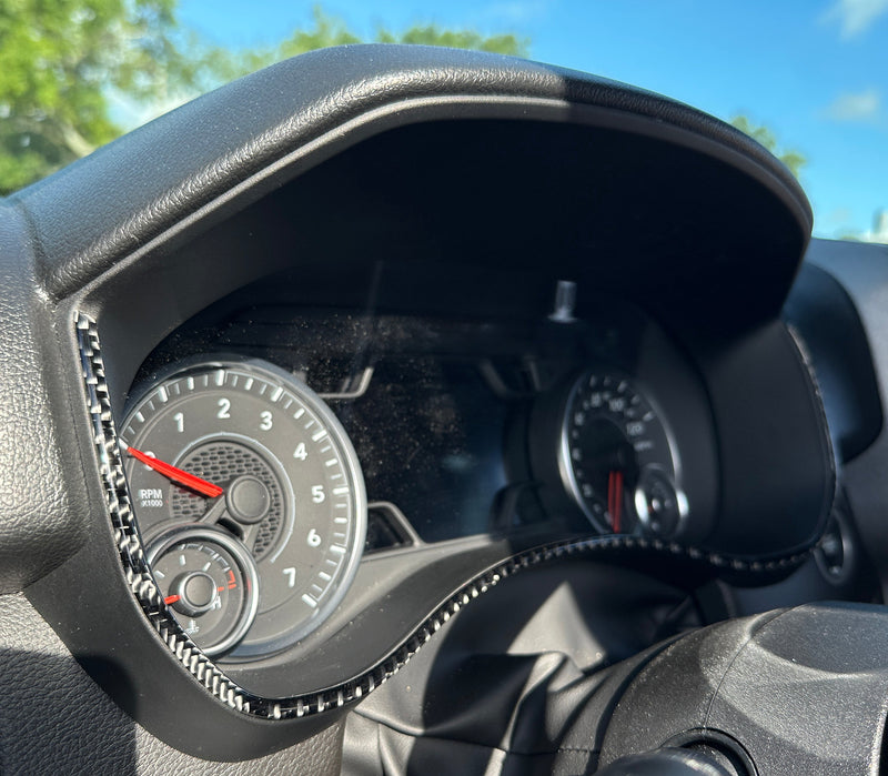 Domed Instrument Cluster Line Accent Trim - 2025+ Ram 1500/2500/3500