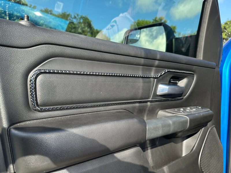 Domed Door Line Accent Trim Fits - 2025+ Ram 1500