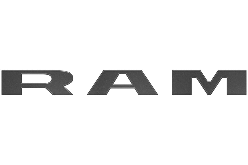 Domed Tailgate Letter Overlays - 2025+ Ram 2500/3500