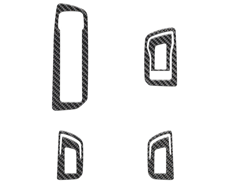 Domed Door Switches Accent Trim - 2025+ Ram 1500