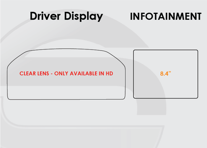 Screen ProTech Screen Protector / Anti Glare Kit - 2013+ Ram 1500