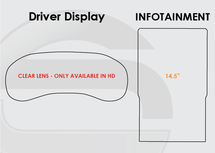 Screen ProTech Screen Protector / Anti Glare Kit - 2013+ Ram 1500