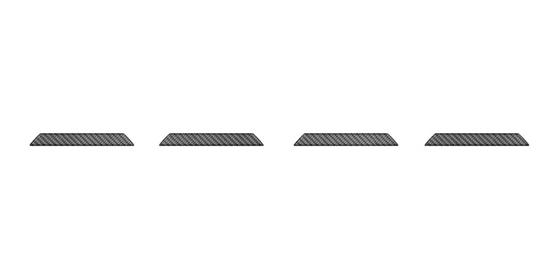 Domed Lower Front Bumper Line Inserts - 2025+ 4Runner