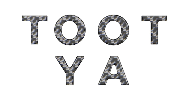 Domed TOYOTA Liftgate Letter Inserts - 2025+ 4Runner