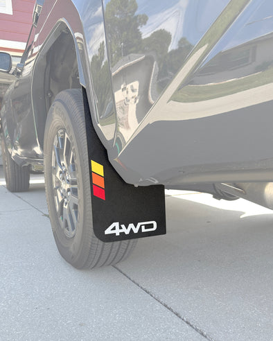 TufSkinz 2025+ Toyota 4Runner Mud Flaps | StickerFab