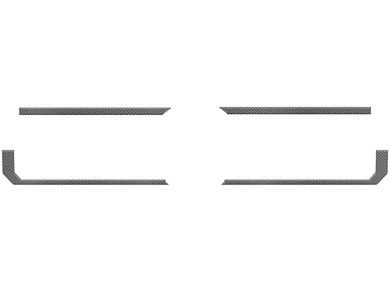 Domed Front Grille Line Accent Trim - 2025+ 4Runner SR5