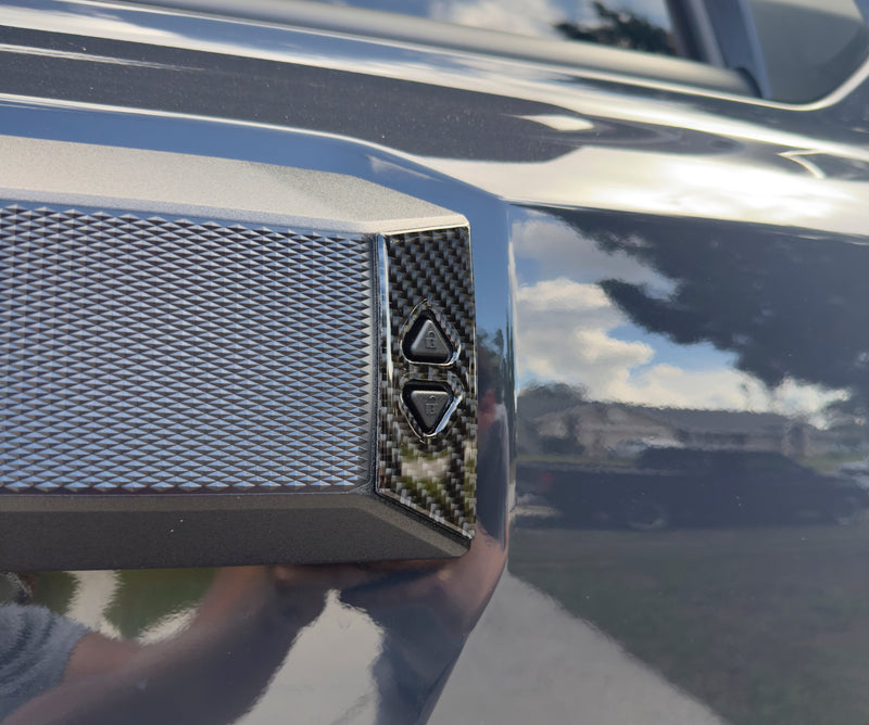 Domed Liftgate Window Button Accent Trim - 2025+ 4Runner