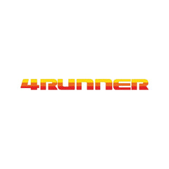 4RUNNER Rear Hatch Liftgate Emblem Overlays - 2025+ 4Runner