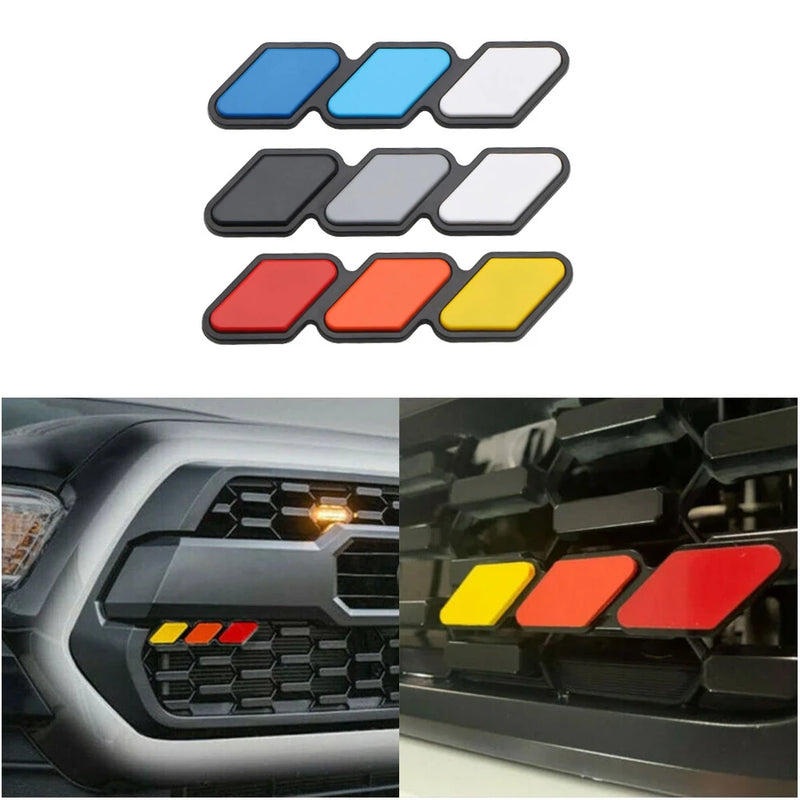 OSD Tri Color Grille Emblem - 2024+ Land Cruiser / 2016-2013 Tacoma