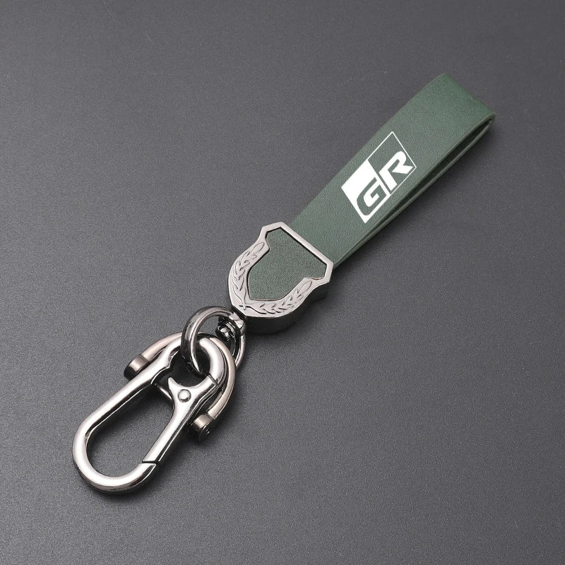 OSD "GR" Leather Keychain for Toyota GR86 / Corolla