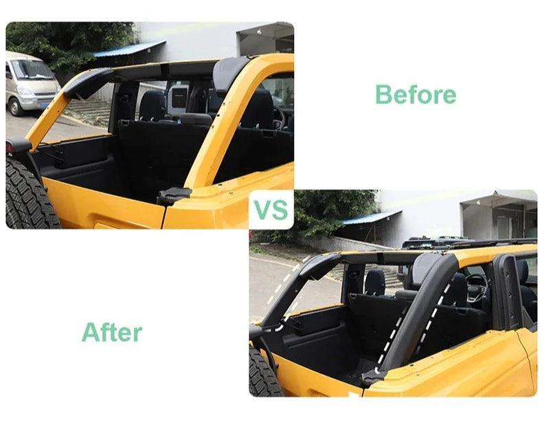 OSD ABS Full Clamp Roll Bar Protection Kit - 2021+ Bronco 4 Door - StickerFab