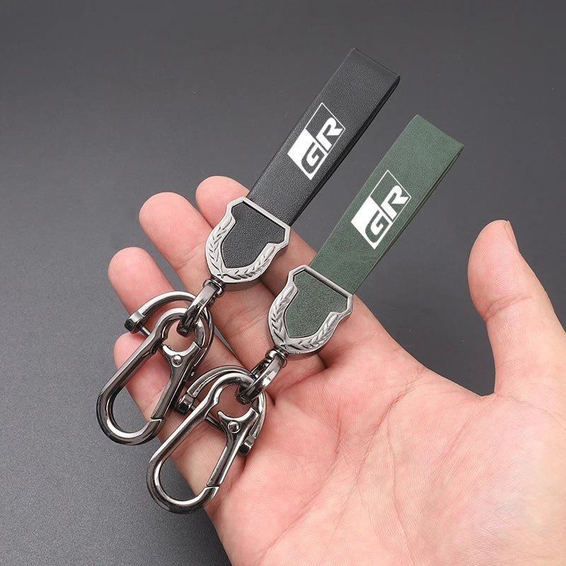 OSD "GR" Leather Keychain for Toyota GR86 / Corolla