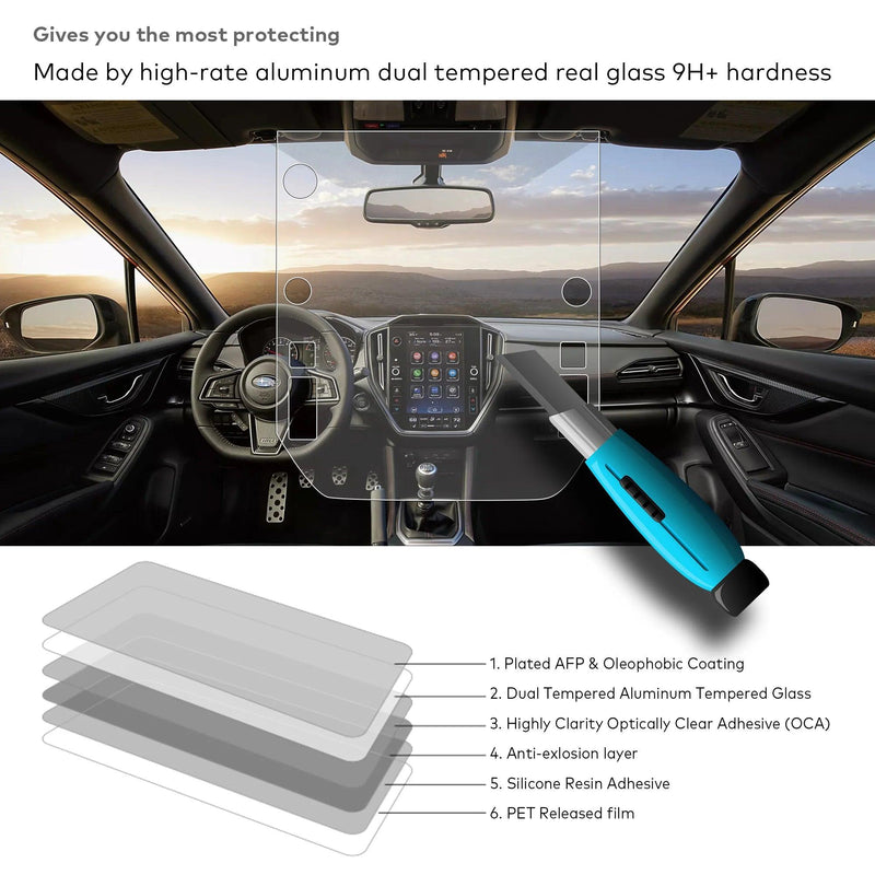 INNOSURE Glass and Film Screen Protectors for 11.6" 2022+ WRX / Crosstrek - StickerFab