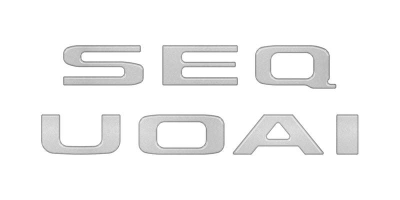 Domed Rear Hatch Letter Overlays - 2023+ Sequoia