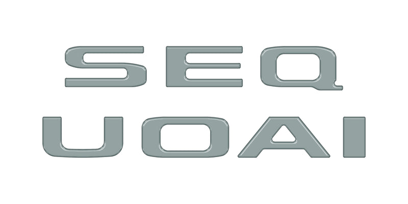 Domed Rear Hatch Letter Overlays - 2023+ Sequoia
