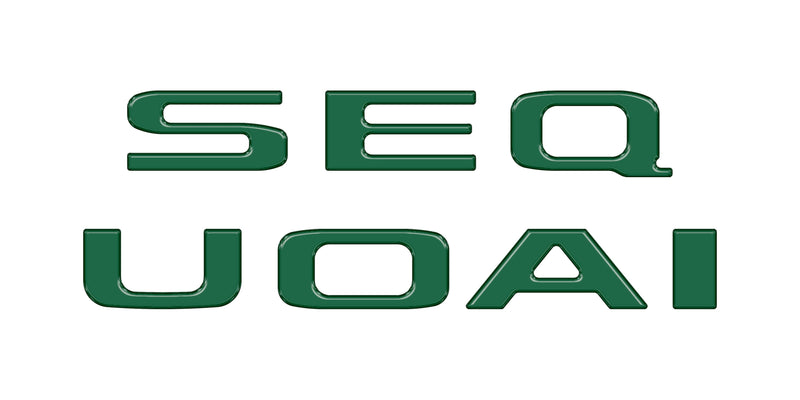 Domed Rear Hatch Letter Overlays - 2023+ Sequoia