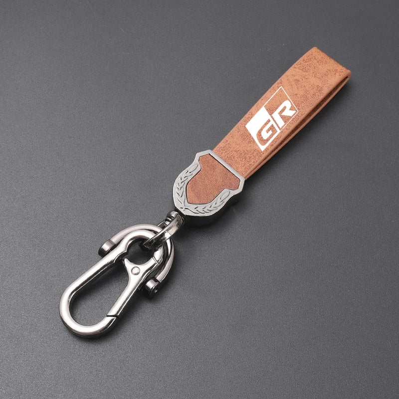 OSD "GR" Leather Keychain for Toyota GR86 / Corolla