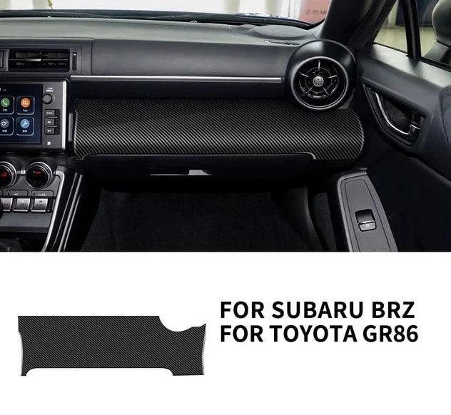 OSD Carbon Fiber Interior Trim Dash Pieces fits 2022+ BRZ / GR86 - StickerFab