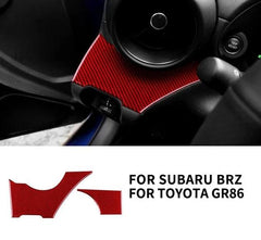 OSD Carbon Fiber Interior Trim Dash Pieces fits 2022+ BRZ / GR86 - StickerFab