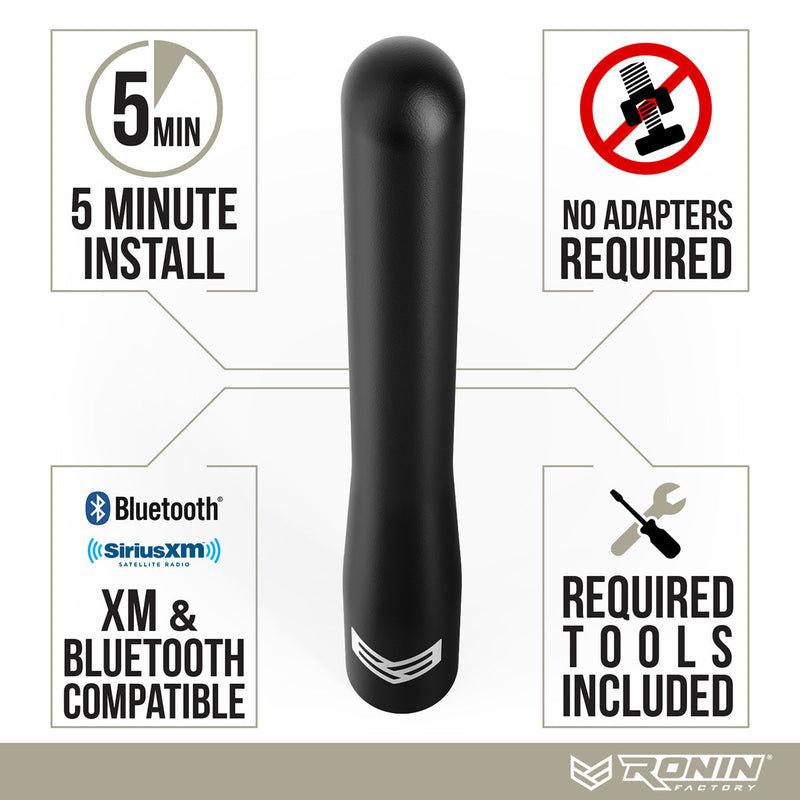 Ronin TUFFLOCK® Short Antenna (4 INCH) - 2021-2023 Bronco