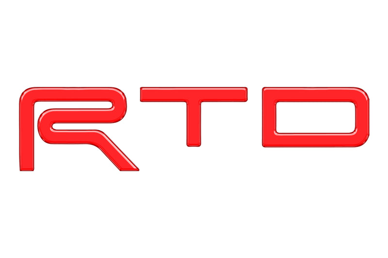 Domed Skid Plate Letter Inserts - 2016-2023 Tacoma