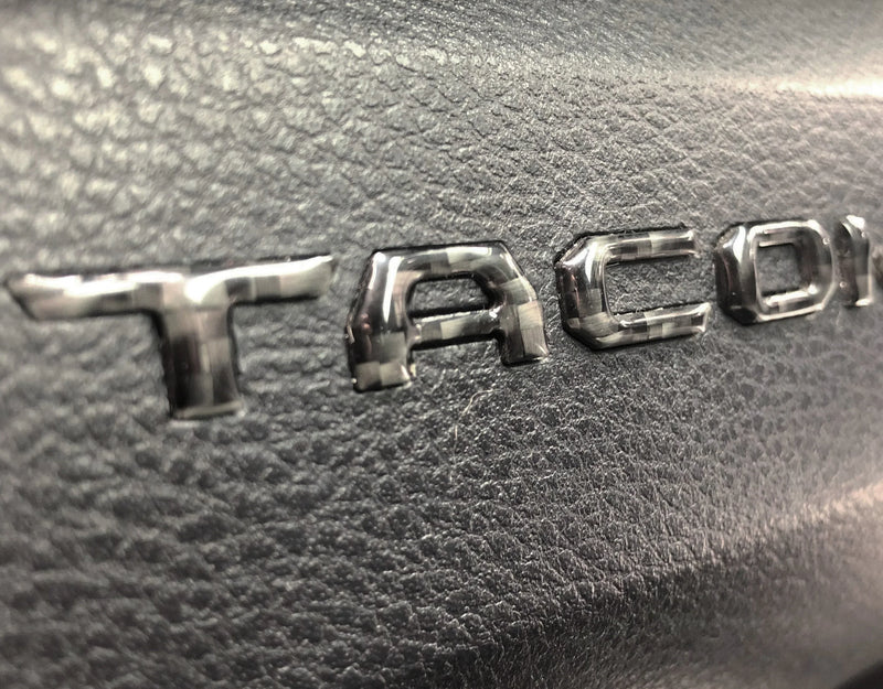 Domed Glove Box Letter Inserts - 2016-2023 Tacoma