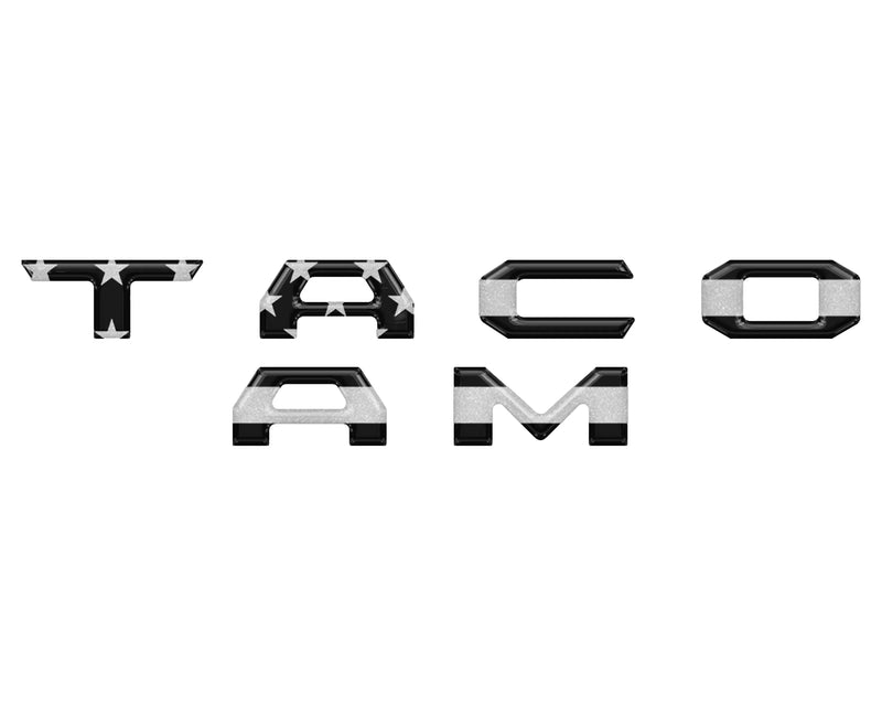 Domed Glove Box Letter Inserts - 2016-2023 Tacoma
