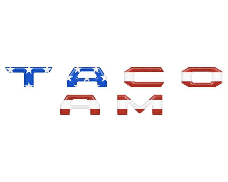 Domed Glove Box Letter Inserts - 2016-2023 Tacoma