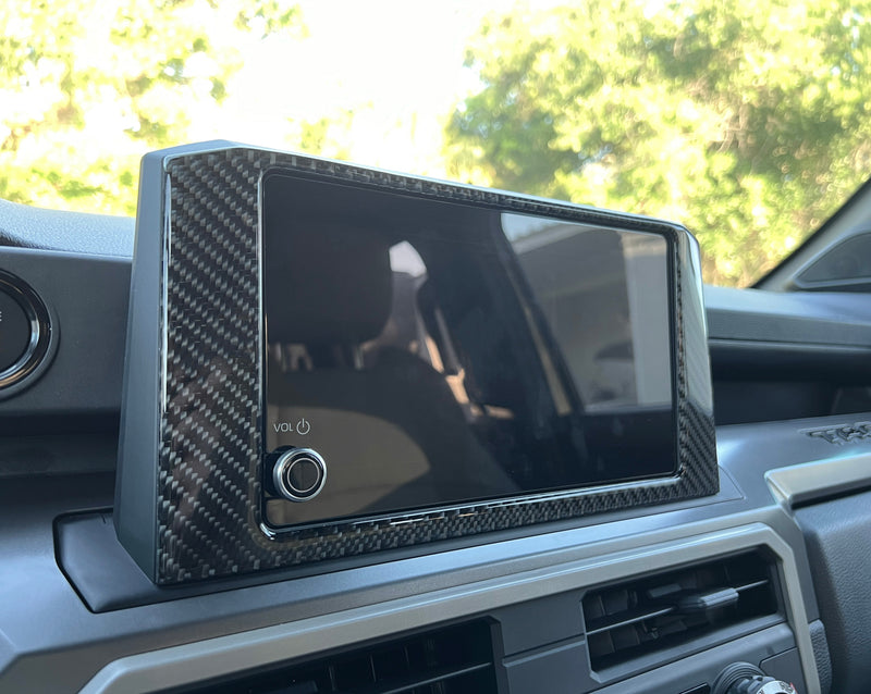 Domed Display Screen Accent Trim - 2024+ Tacoma /  2025+ 4Runner