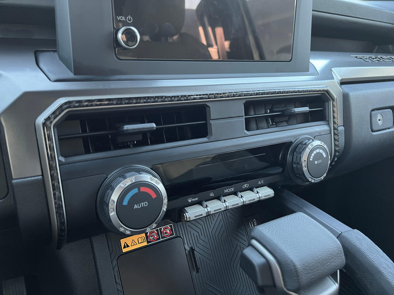 Domed Climate Control Accent Trim - 2024+ Tacoma / 2025+ 4Runner