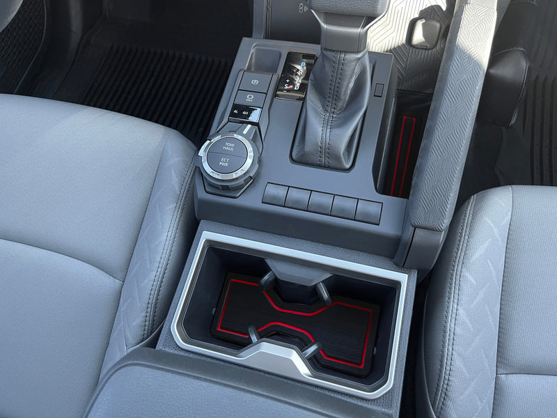 TufSkinz Center Console/Cup Holder Foam Inserts - 2024+ Tacoma