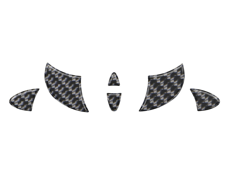 Domed Steering Wheel Emblem Inserts - 2024+ Tacoma / 2025+ 4Runner