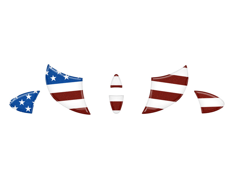 Domed Steering Wheel Emblem Inserts - 2024+ Tacoma / 2025+ 4Runner