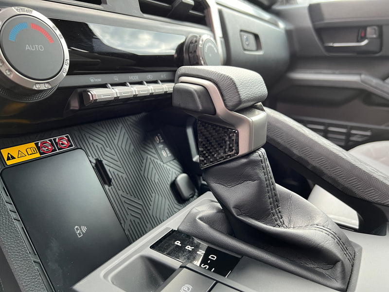 Domed Shifter Knob Accent Trim - 2024+ Tacoma / 2025+ 4Runner
