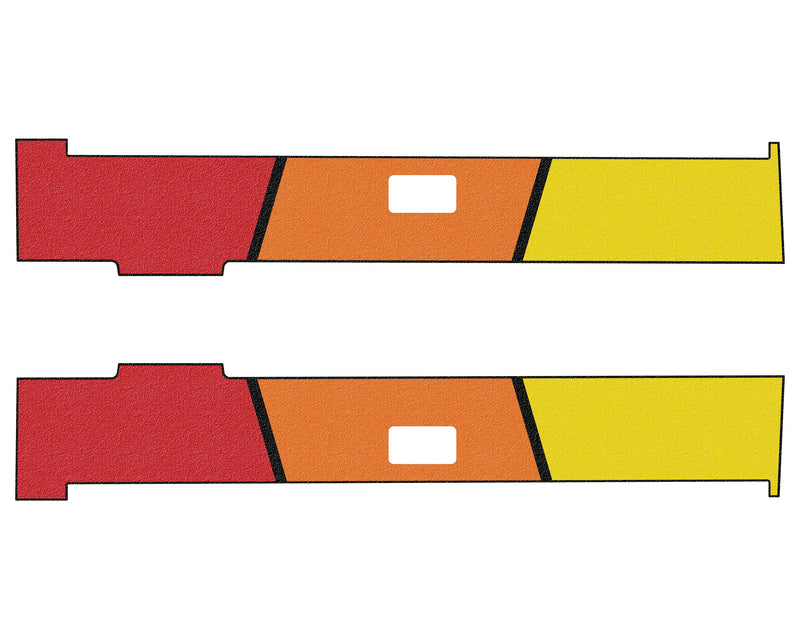 TUF-LINER Inner Bedside Overlays - 2024+ Toyota Tacoma (without Truck Bed Power Port)