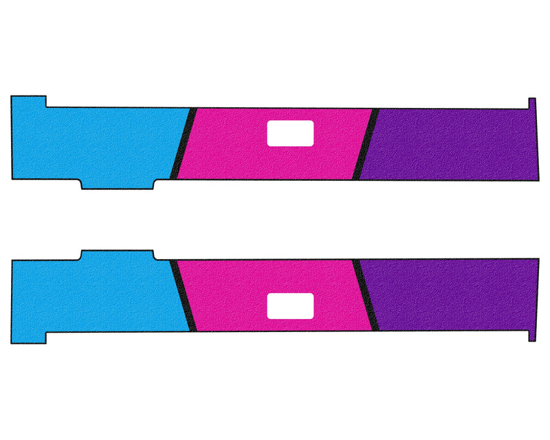 TUF-LINER Inner Bedside Overlays - 2024+ Toyota Tacoma (without Truck Bed Power Port)