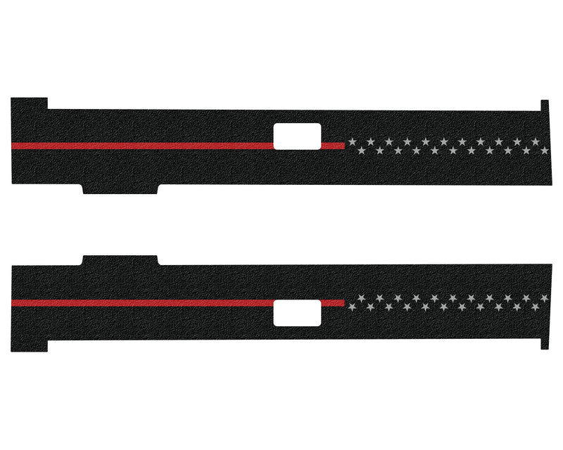 TUF-LINER Inner Bedside Overlays - 2024+ Toyota Tacoma (without Truck Bed Power Port)